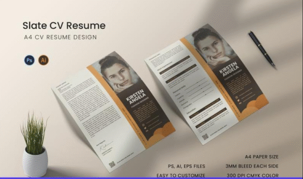 Acad Creative Resume & CV Template